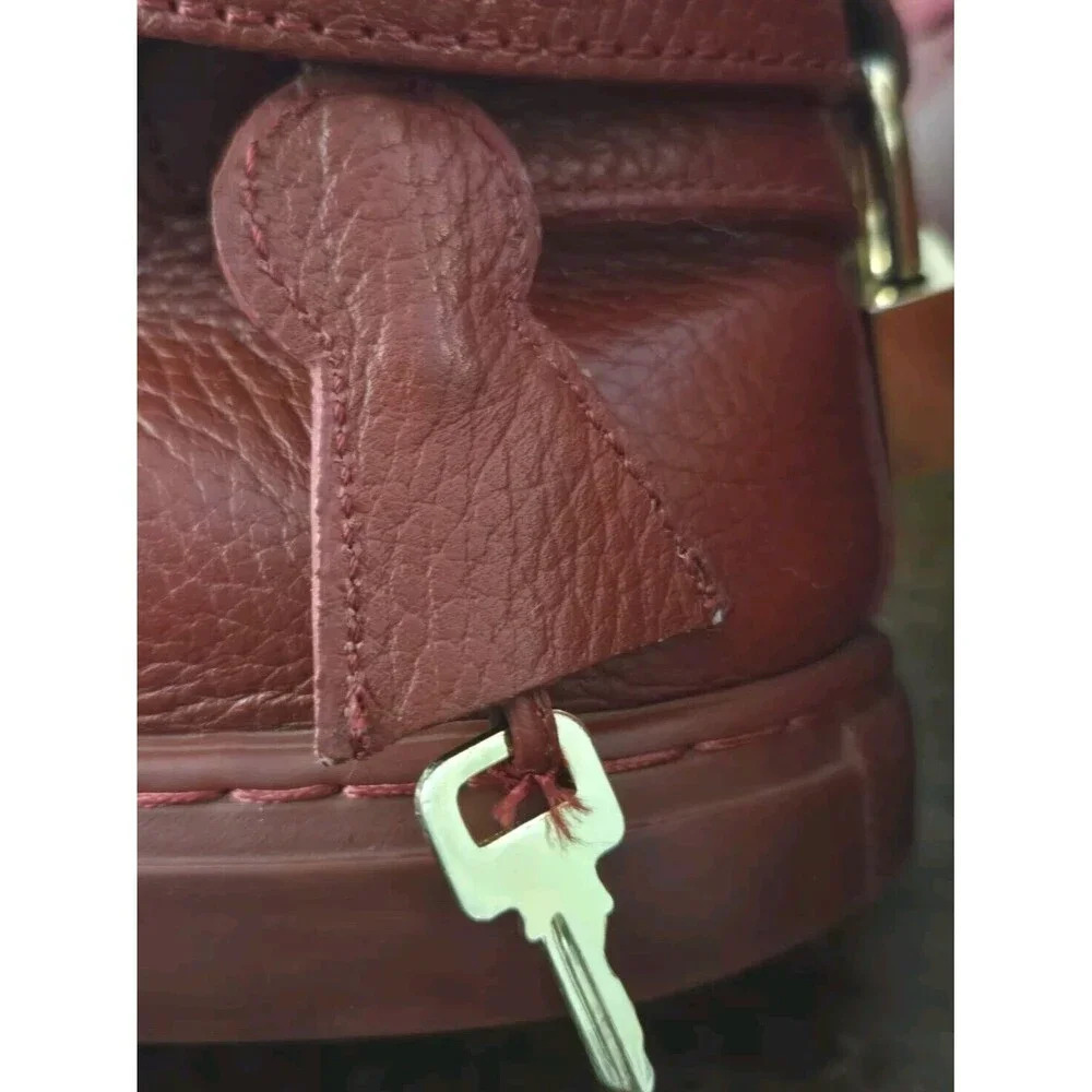 Buscemi Sneakers Mens 42 US 8.5-9 Red Leather 100MM Guts/Guts High Top Gold Lock - Picture 6 of 13